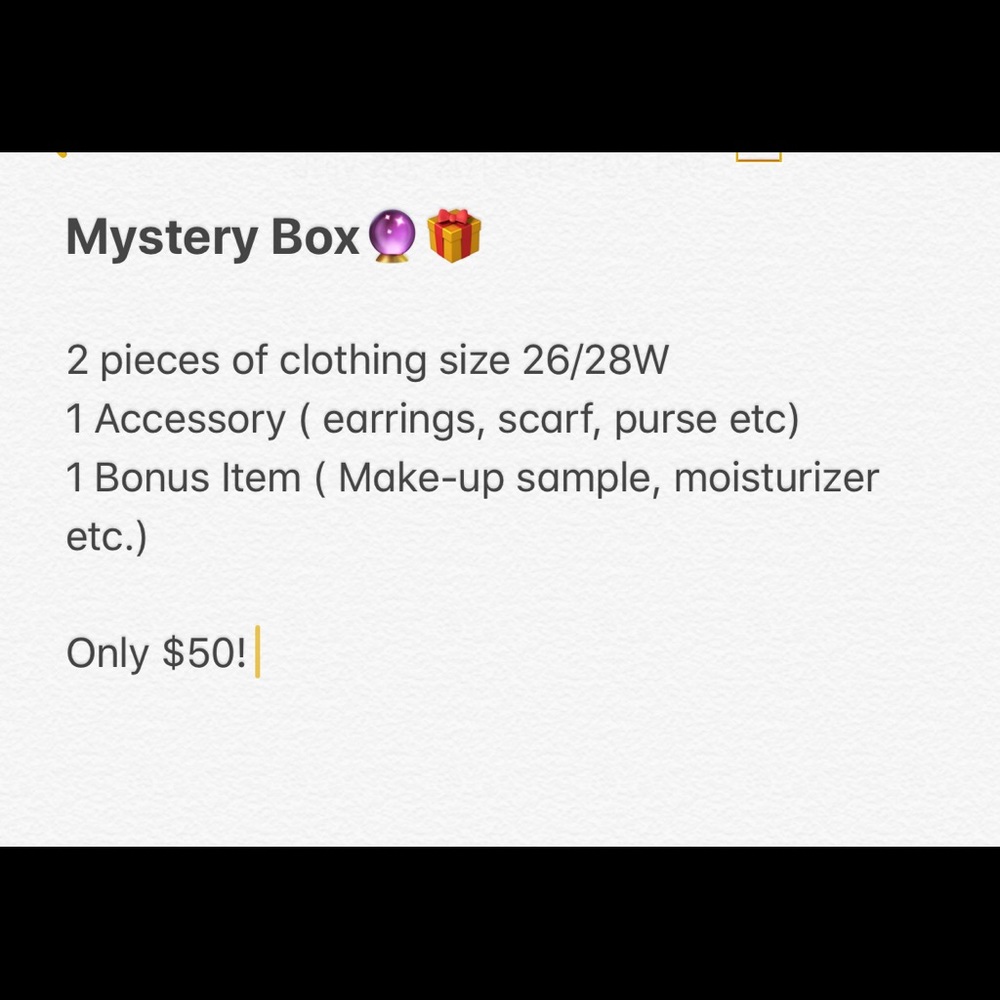 Mystery Box